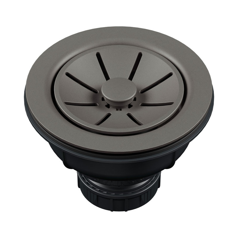 BLANCO PLASTIC BASKET STRAINER VOLCANO GRAY, Volcano Gray