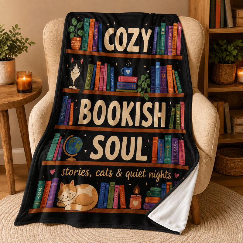 Jeté Cozy Bookish Soul