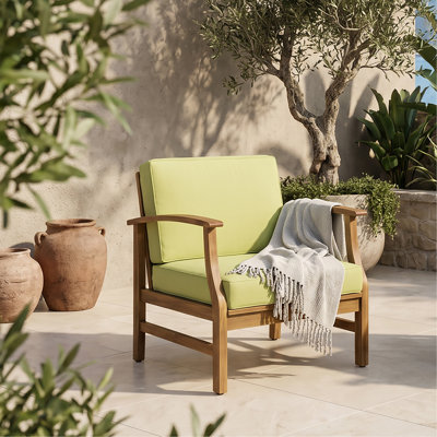 Fauteuil club, vert