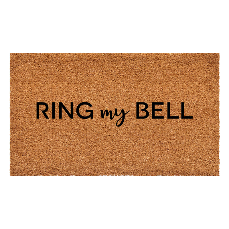 Tapis d'entrée et d'extérieur Canyonlands Ring My Bell, L 17 po x L 29 po