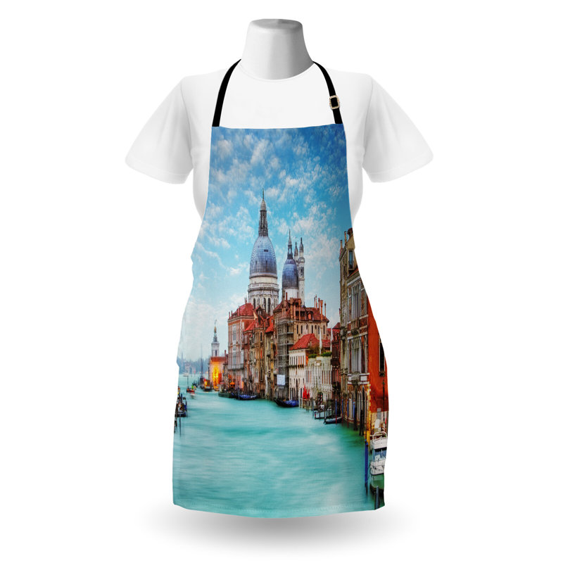 No Pattern Bib Apron
