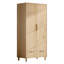 Armoire garde-robe 2 portes 1 tiroir-865661058
