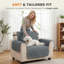 Waterproof Sofa Cover Soft Couch Cover for Dogs Cats Pets-125377600