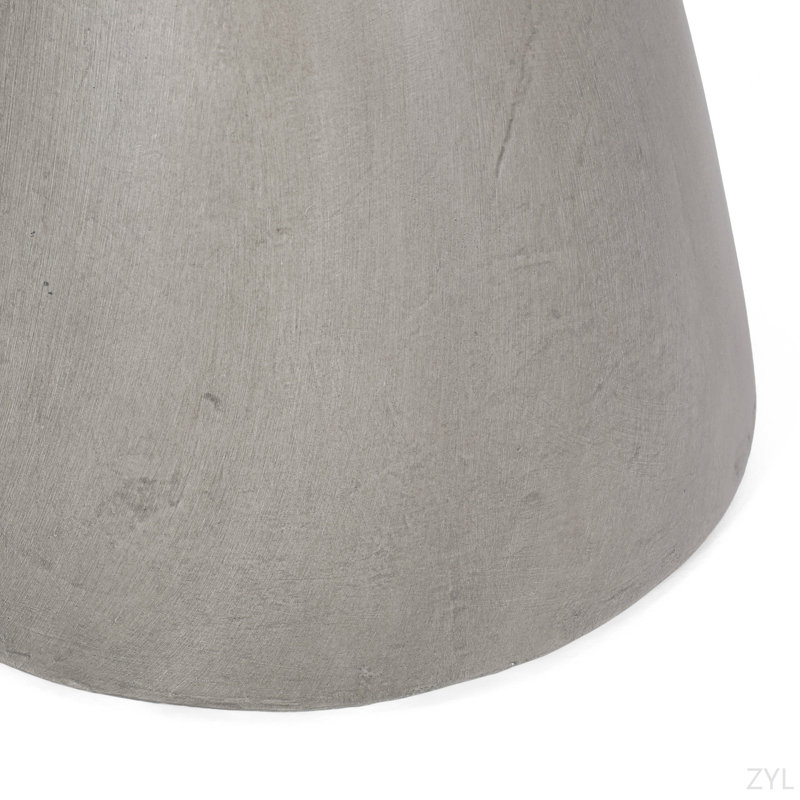 Outdoor Lightweight Concrete Side Table