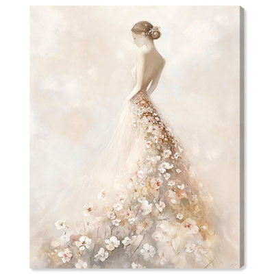 Impression sur toile Dreamscape of Ivory II par Art Remedy