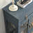 Elegant Small Buffet Cabinet with LED Lights - Space-Saving Small Sideboard with Adjustable Shelf, Glass Doors & Drawer - Modern Kitchen Storage for Coffee, Cups & Essentials-1616499535