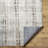 Rectangle Acanthe Machine Woven Polyester/Polypropylene Area Rug in Brown/Gray-2073355573