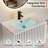30" Wall Mounted Bathroom Vanity Set With Sink Top, Faucet And Drain, Floating Cabinet-1743086960