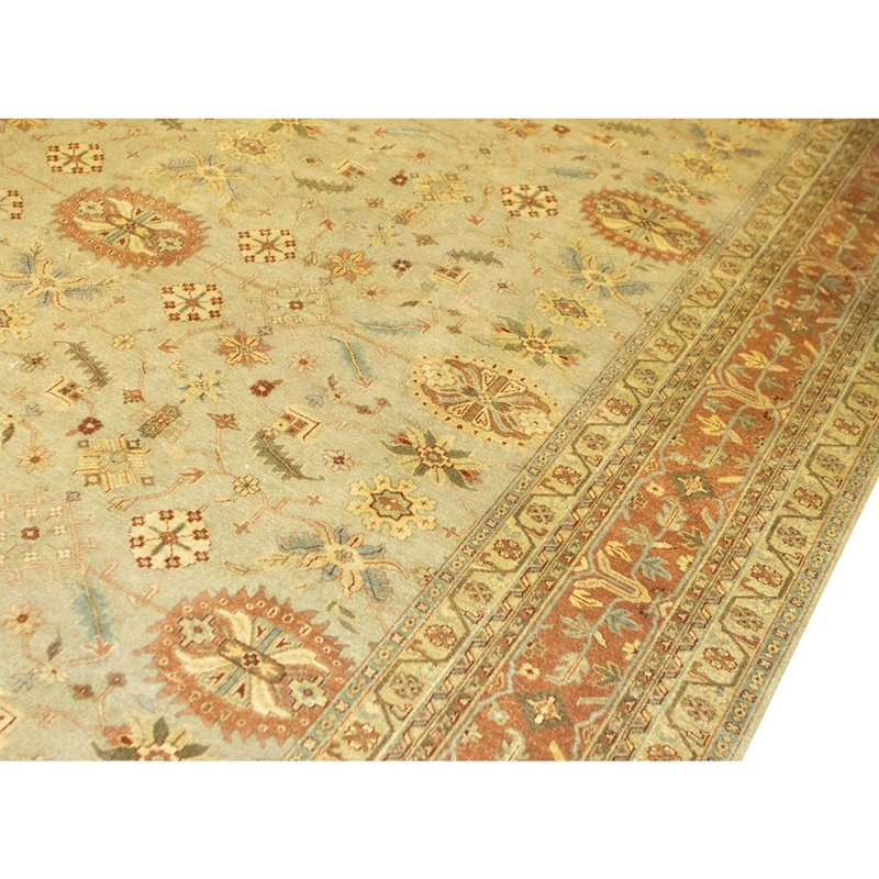 Handmade Wool Oriental Area Rug