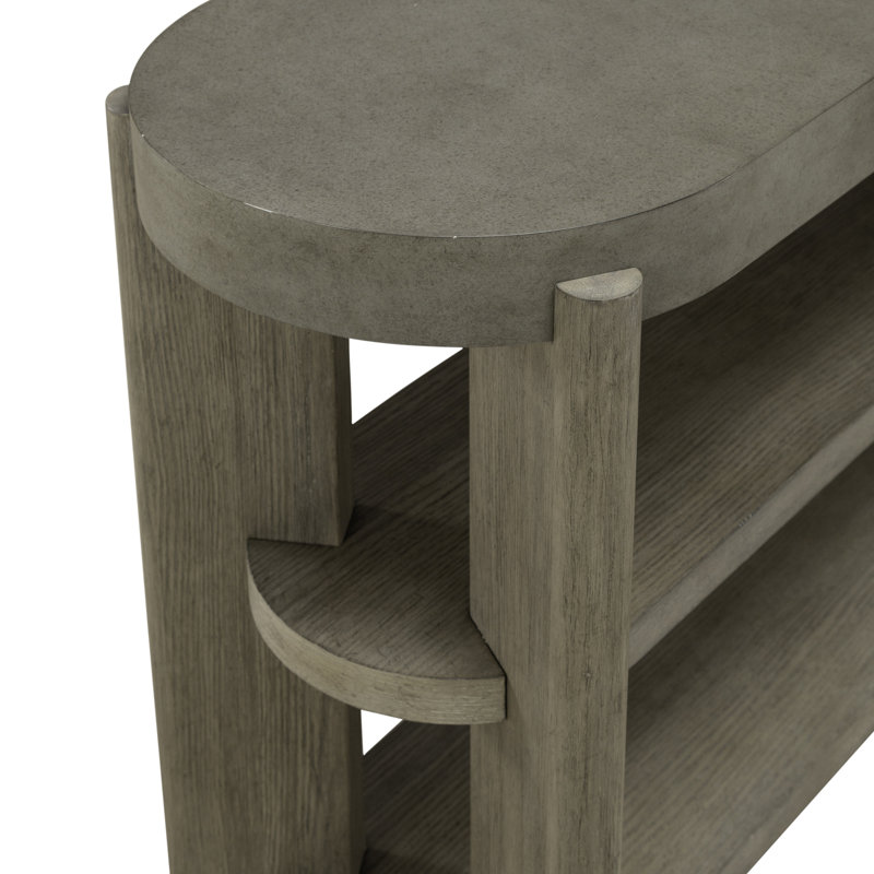 Console Barchetta avec deux tablettes ouvertes