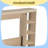 Modern Full Murphy Bed with No Box Spring Needed, Sturdy LVL and MDF Construction-110713068
