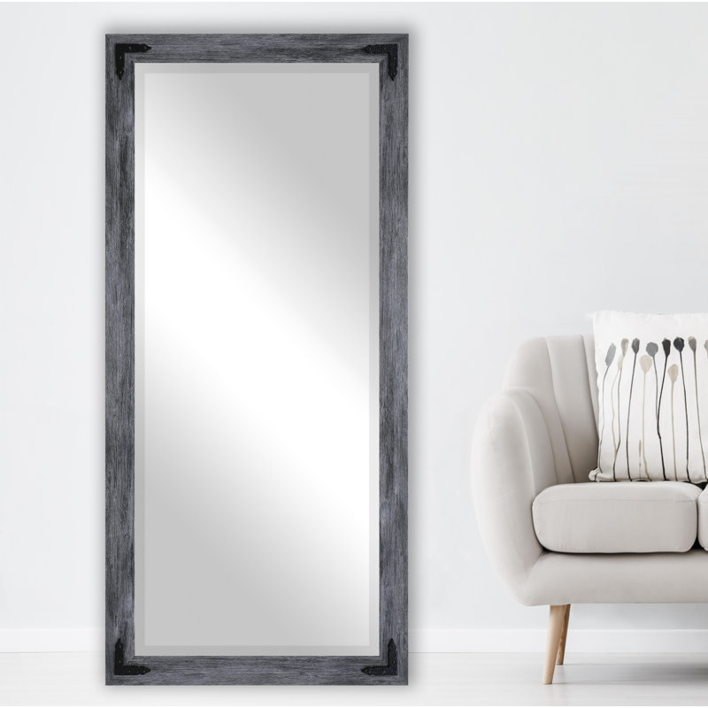 Miroir décoratif Heavner, Gris