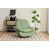 Green Faux Leather