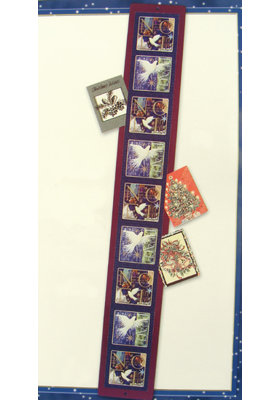 Peace Dove Christmas Card Wall Holders 42"
