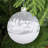 2.9'' Handmade Glass Ball Ornament