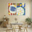 Ensemble de 2 giclées encadrées de fruits de mer de cuisine, design par Courtney Haley-577877339-577877319