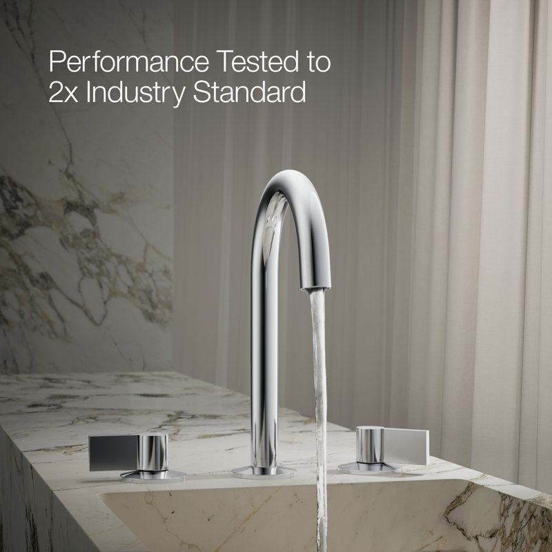 Components™ Bathroom Sink Spout with Tube Design, Polished Chrome