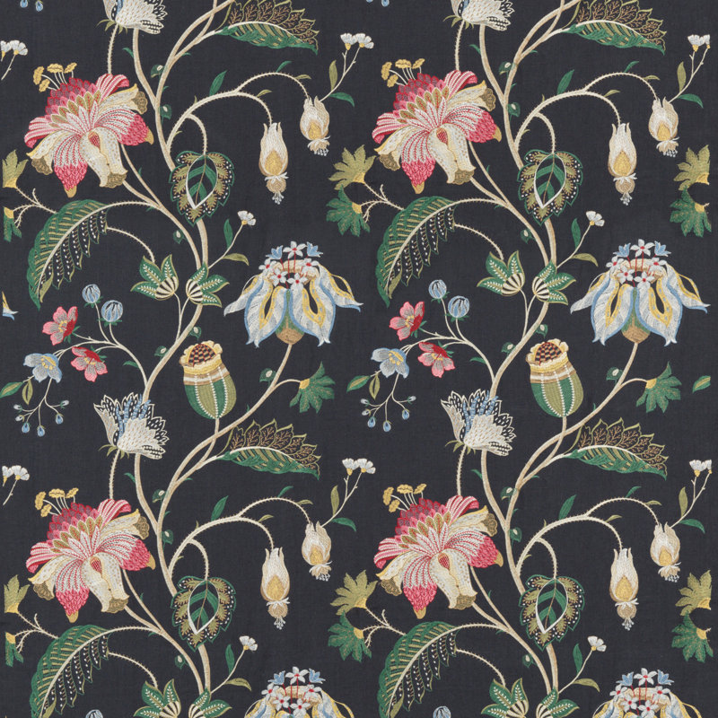 East to West Therapia Fabric, Indigo