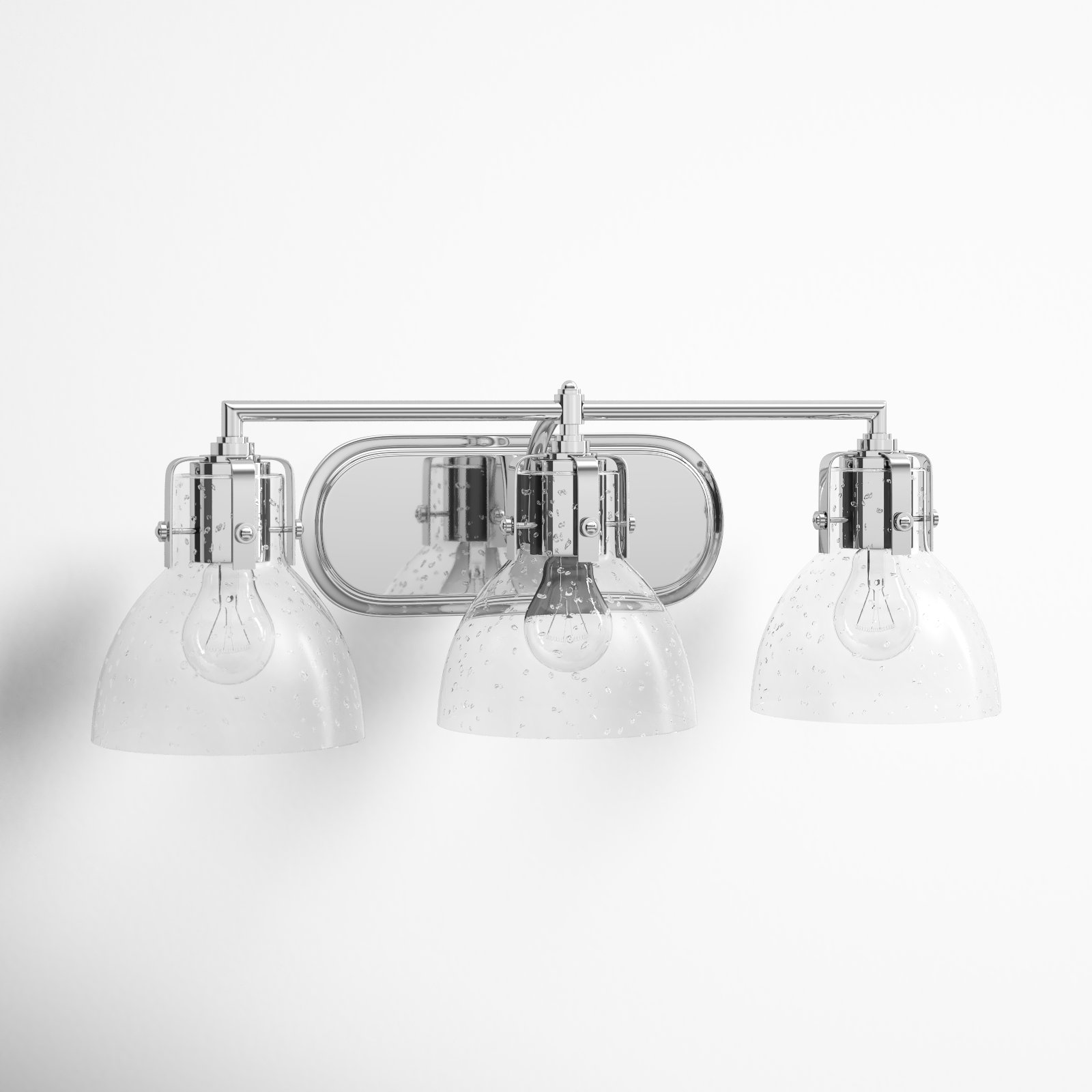 Adalia 3 Light Seeded Dimmable Vanity Light