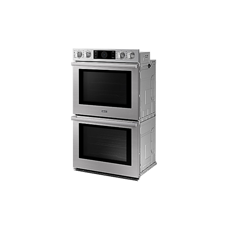 30" Double Wall Oven Steam, Silver