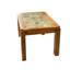Table basse rétro en bois massif Retro
