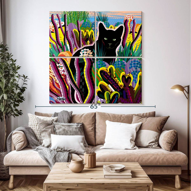Brampt Coco Under The Sumac Tree, 50" H x 50" W