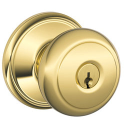 Bouton de porte à clé Andover
