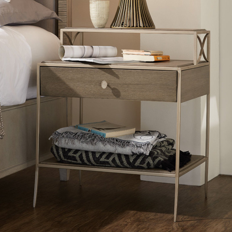 Elixir 25'' W Metal Nightstand