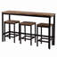 Counter Height Extra Long Dining Table Set-632658720