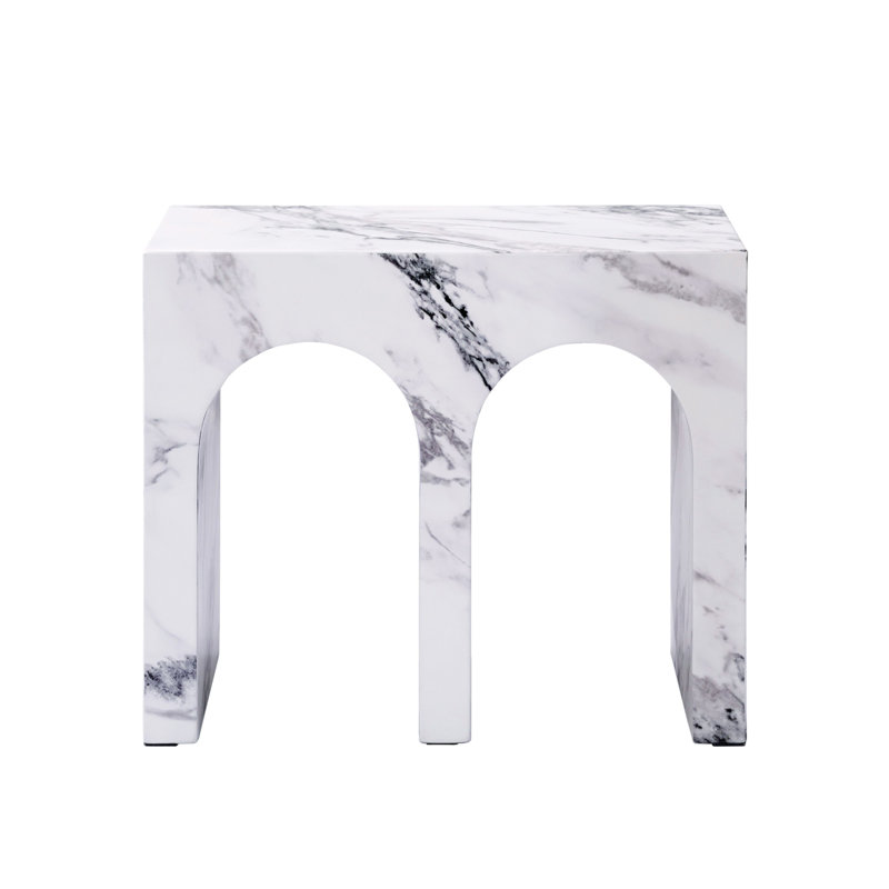 Fritzy Engineered Stone End Table
