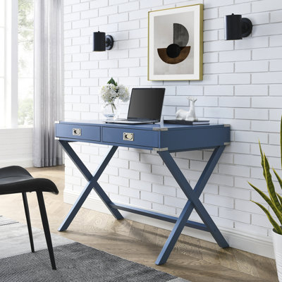 Computer Desk with Storage,Solid Wood Desk with Drawers, Modern Study Table