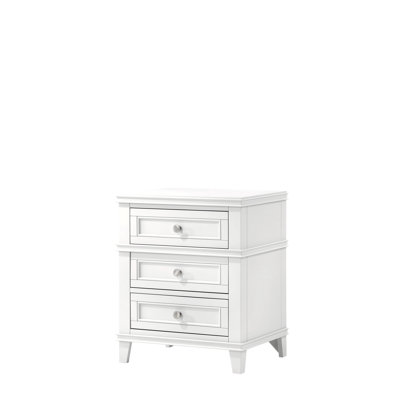 Deguzman 3 Drawer Nightstand W/USB by Gracie Oaks