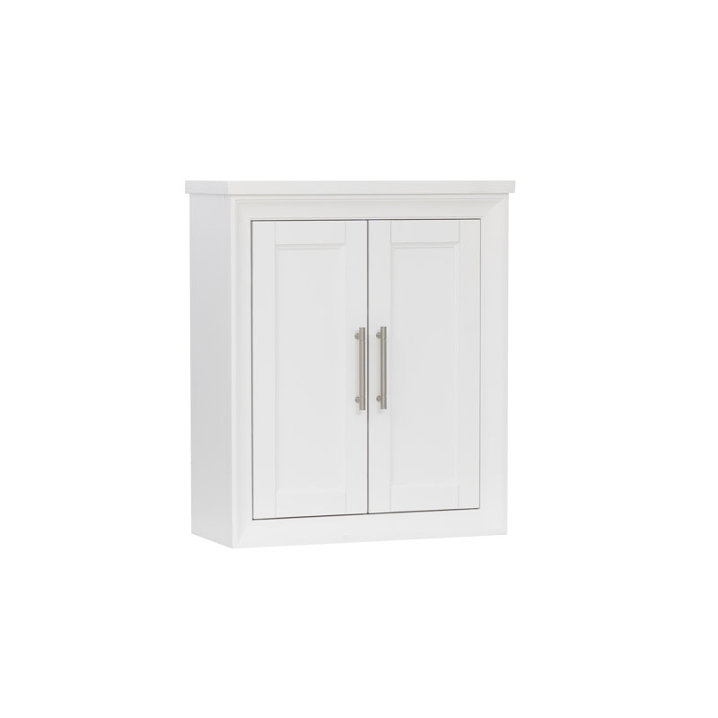 Armoire murale blanche Anaheim 24, Blanc