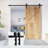 Steel Standard Single Barn Door Hardware Kit-1257328960