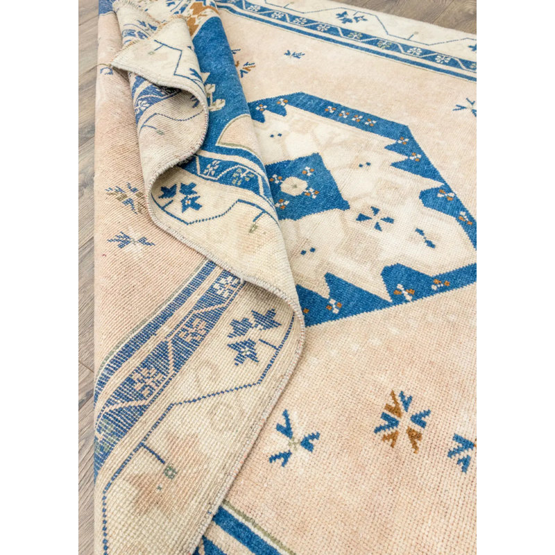 Tapis anatolien rustique tissé à la main Oigre