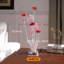 Lampe de table en aluminium à bourre de cuivre en aluminium / cuivre doré / argenté pour salon, table de chevet pour chambre à coucher, lampe à DEL