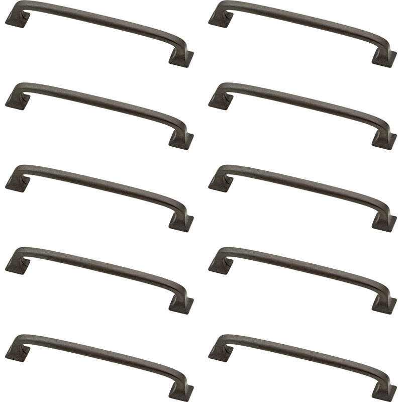 Multipack de poignées centrales 4 po Lombard Appliance, Fer doux, 4"