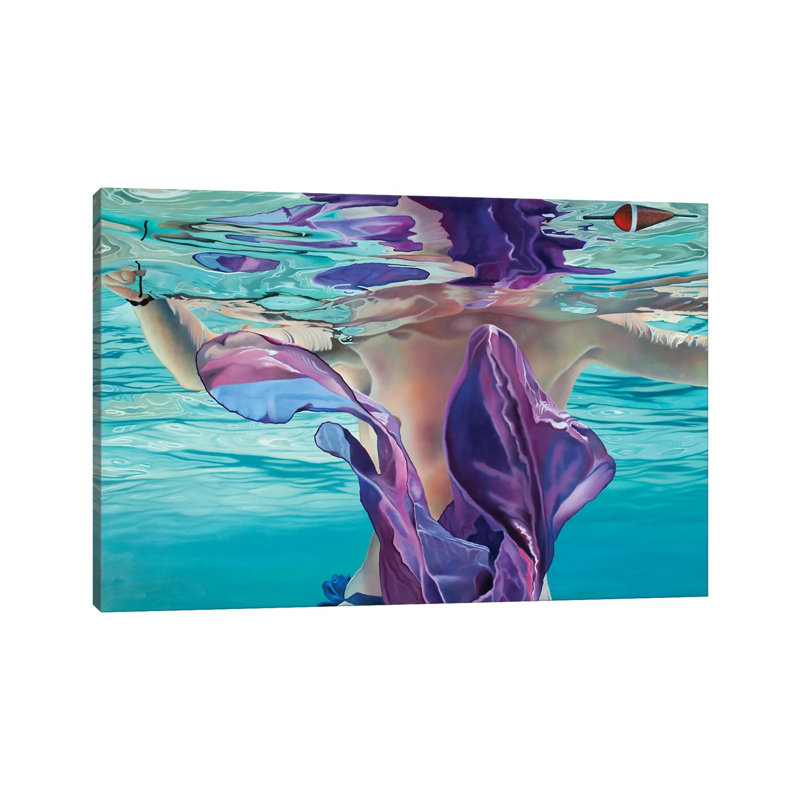 Look Breathe, Laugh Cry Alive by Josep Moncada - Wrapped Canvas Gallery-Wrapped Canvas Giclée, 20.32 cm H x 30.48 cm W