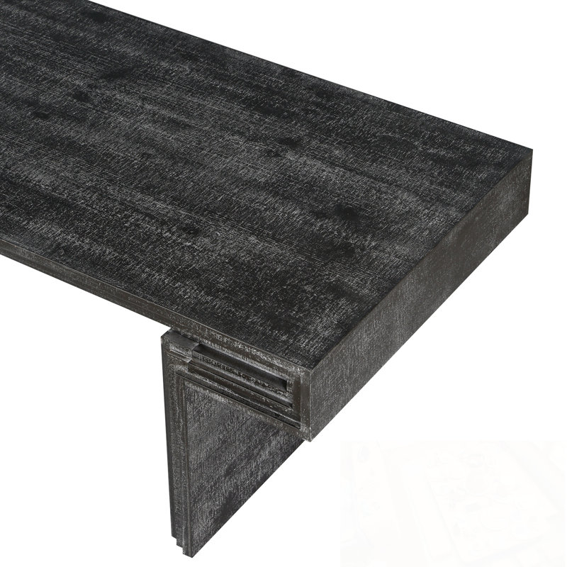 Table rectangulaire avec pieds en bois robustes