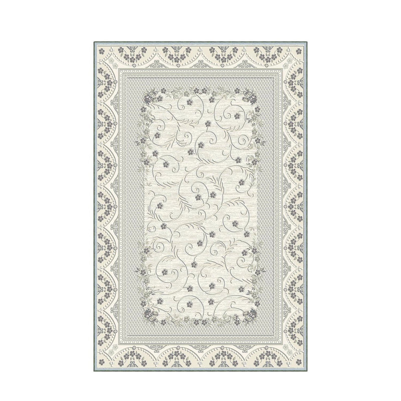 Antibacterial Hall Carpet, 39.4 x 59.1 inches | 100% Polyester, 0.4 in Pile Height, Non-Slip PVC Felt Dot Underside | Machine Washable, 3D Digital Printing, Durable & Stylish for Modern Home Décor