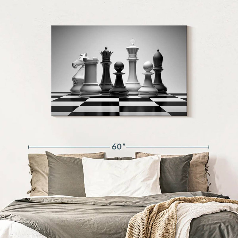 Senne Virtual Chess, 30" H x 45" W