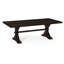 Casually Country Walnut Wood Dining Table-23515296-39861956
