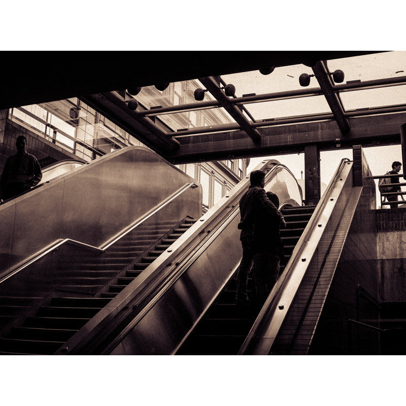 Up to the City Photographic Print Canvas, 24" H x 32" W, Wrapped Canvas