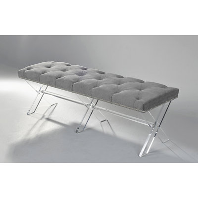 Banc en faux cuir Lessman