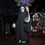 Faucheuse d'Halloween 3,9 pi avec tête de mort animée et yeux rouges DEL Haunted Hill Farm