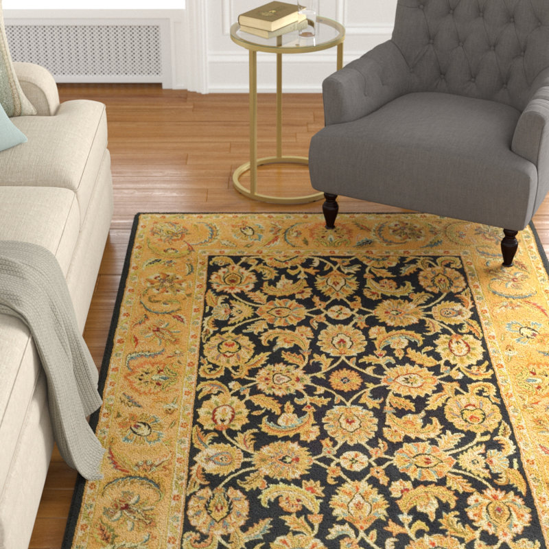 Tapis oriental en laine touffeté à la main Algier, Rectangle 4 pi x 6 pi
