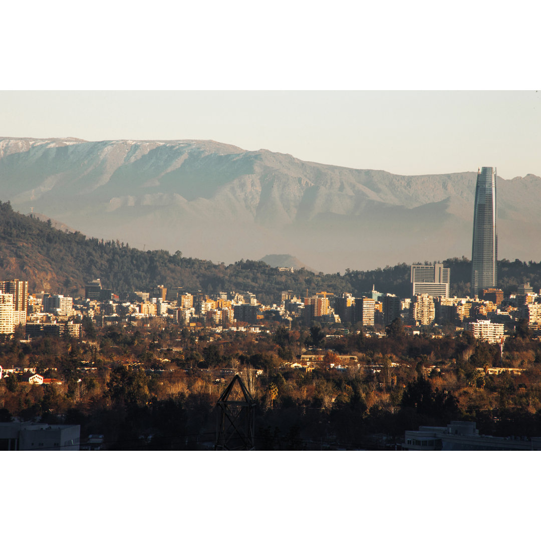 Santiago, Chile von Claudiio Doenitz - Kunstdrucke auf Leinwand