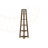 Hewitt Triangular Laminate Bookcase with Space Saving Contemporary Etagere for Office, Bedroom Corner Spaces-390916083-401620209