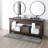 Ghobad Hers Bordered Polyester Machine Washable Bath Rug-495426244-528501153