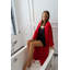 Peignoir mi-mollet en rayonne de femme avec poches-74877382